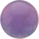 Round Genuine Lavender Chalcedony
