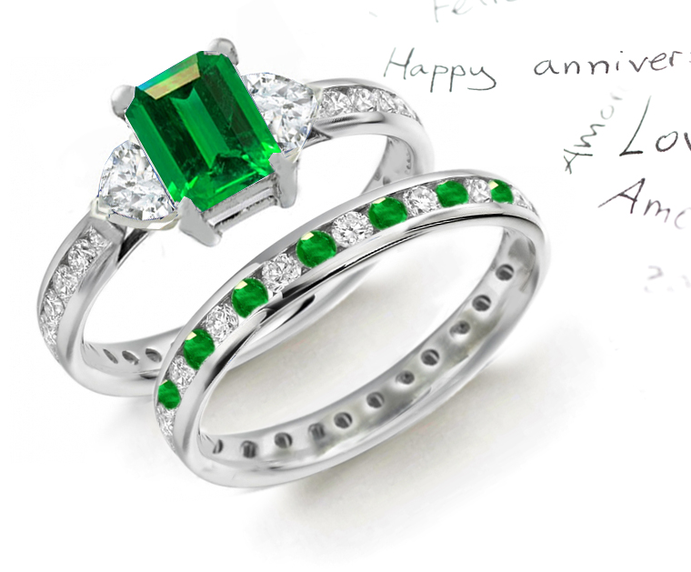 Designer Colored Gemstone Engagement 