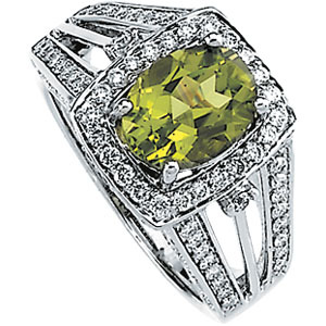 Peridot Rings