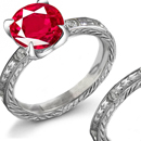 Design Your Own Ruby Ring Online or at New York Jewelry Store