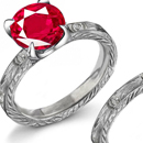 Estate Ruby Jewelry, Antique Ruby Rings