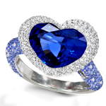 Sapphire Vs. Diamond Engagement Rings: Quality, Styles & Costs