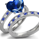 Learn How to Buy a Quality Sapphire Diamond Ring | GIA 4Cs