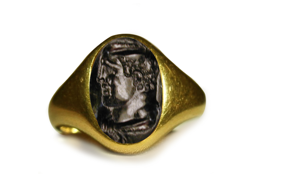 Buy Very Beautiful Ancient Roman Old Natural Agate Intaglio Stone Animal  Depicted Solid Silver Seal Ring Online in India - Etsy