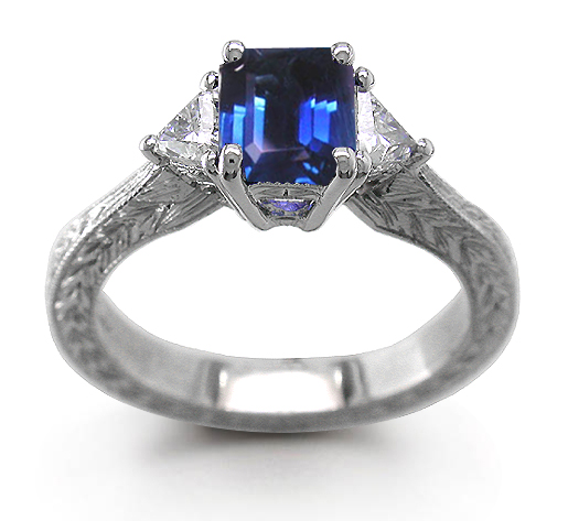 platinum sapphire rings platinum sapphire diamond rings blue sapphire ...