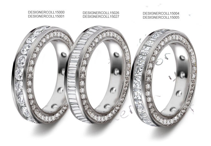Diamond Jewelry Collection: Designer Diamond Eternity Rings